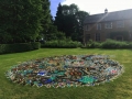 Hellens Garden Festival Community Mandala June 2018