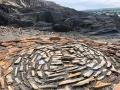 Stone Circle Drawing Newport Sands, Pembrokeshire, July 2018