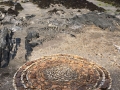 Stone Circle Drawing Newport Sands, Pembrokeshire, July 2018